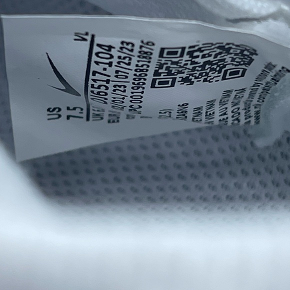 Nike Alpha Huarache NXT Baseball Cleats White Red DJ6517-104 Men’s Sz 7.5 NEW - Picture 8 of 8